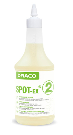DRACO SPOT-EX 2 Odplamiacz do tkanin Ubrań Tapicerki Dywanów lakier do paznokci 